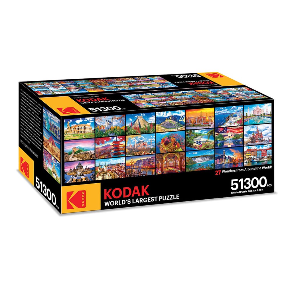Kodak's 51,300-Piece Puzzle Is a Whopping 28 Feet Wide