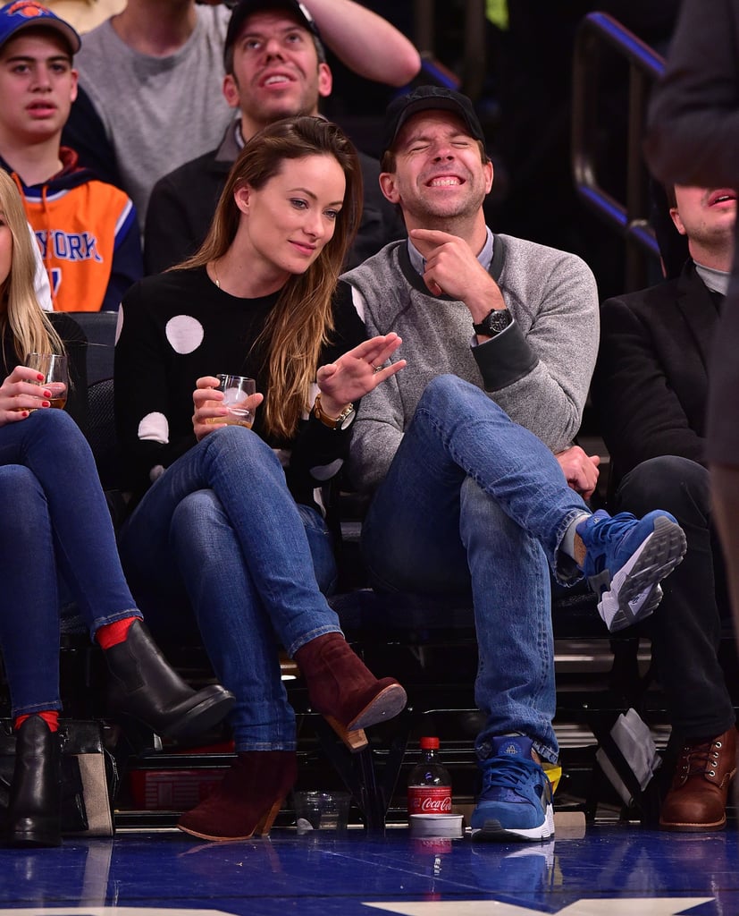 Alessandra Ambrosio and Will Arnett at Knicks Game | Photos