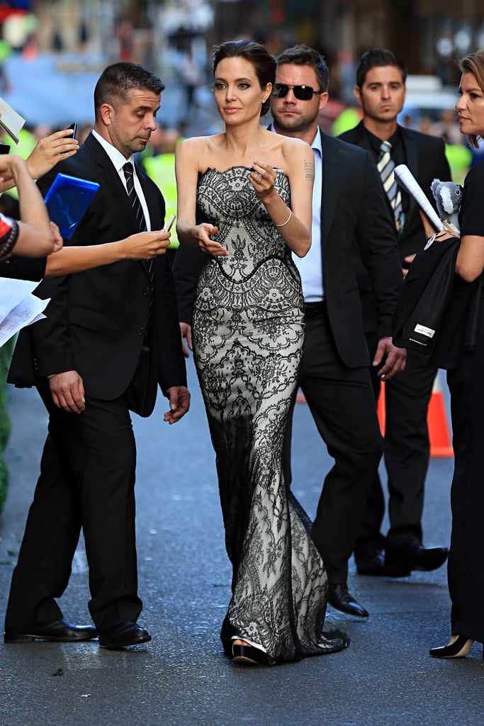 Angelina Jolie and Brad Pitt at the Unbroken World Premiere