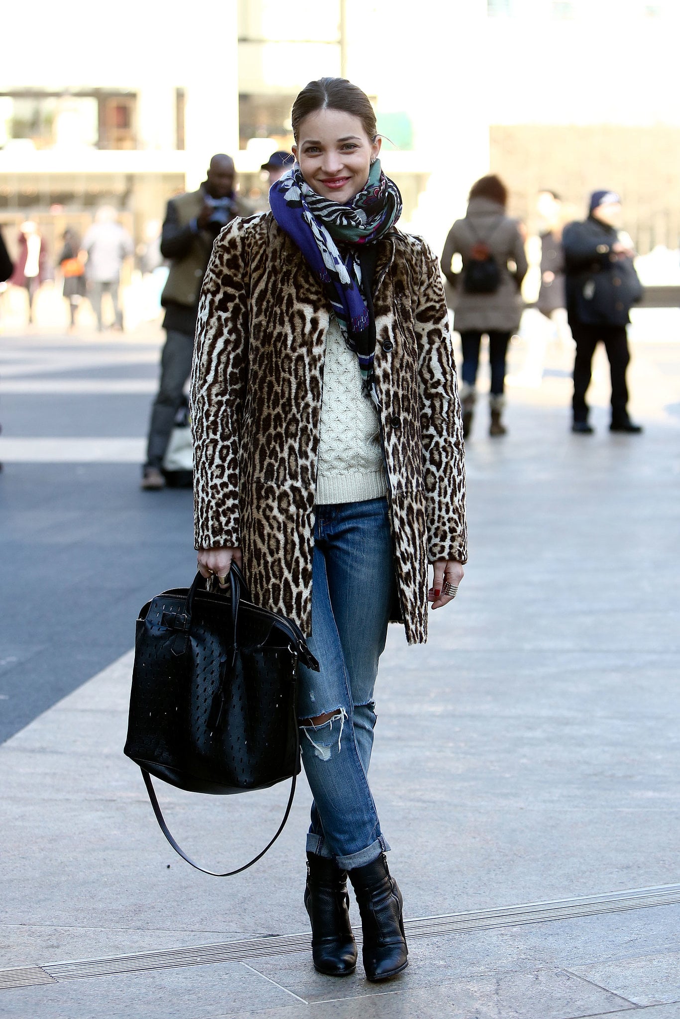 Leopard Coats POPSUGAR Fashion
