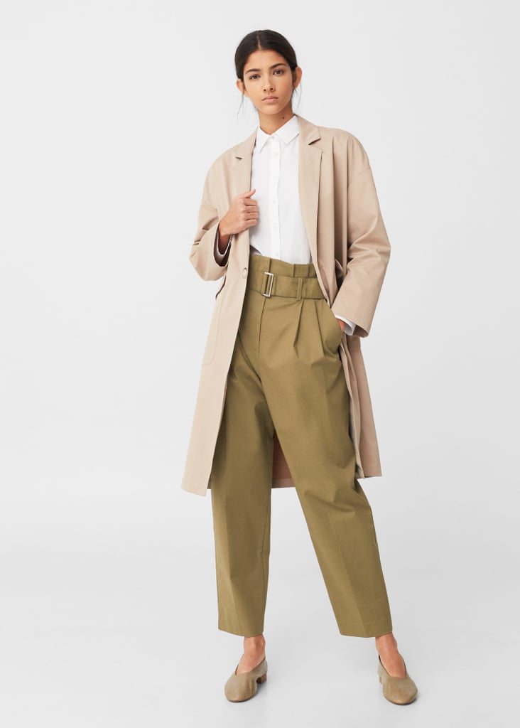 Mango High-Waist Trousers