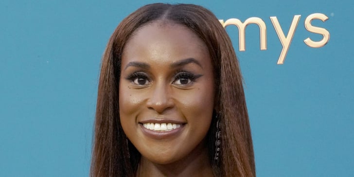 Issa Rae's Black French Manicure at 2022 Emmys | POPSUGAR Beauty