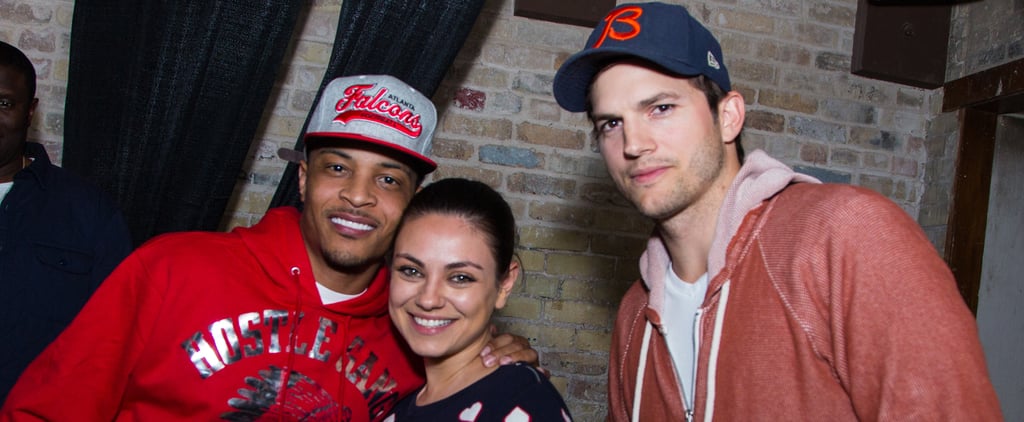 Mila Kunis and Ashton Kutcher Out at SXSW 2015