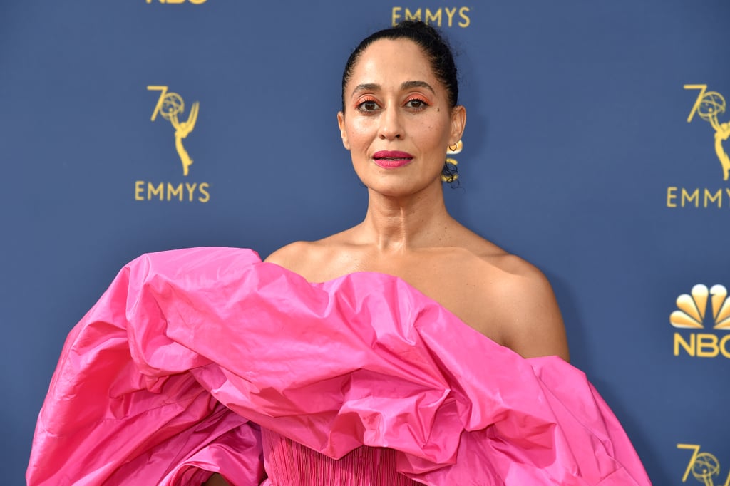 Tracee Ellis Ross in a Pink Valentino Gown at the 2018 Emmys