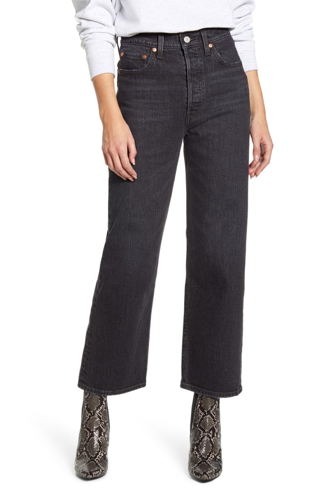 Levi's Ribcage High Waist Ankle Straight Leg Jeans