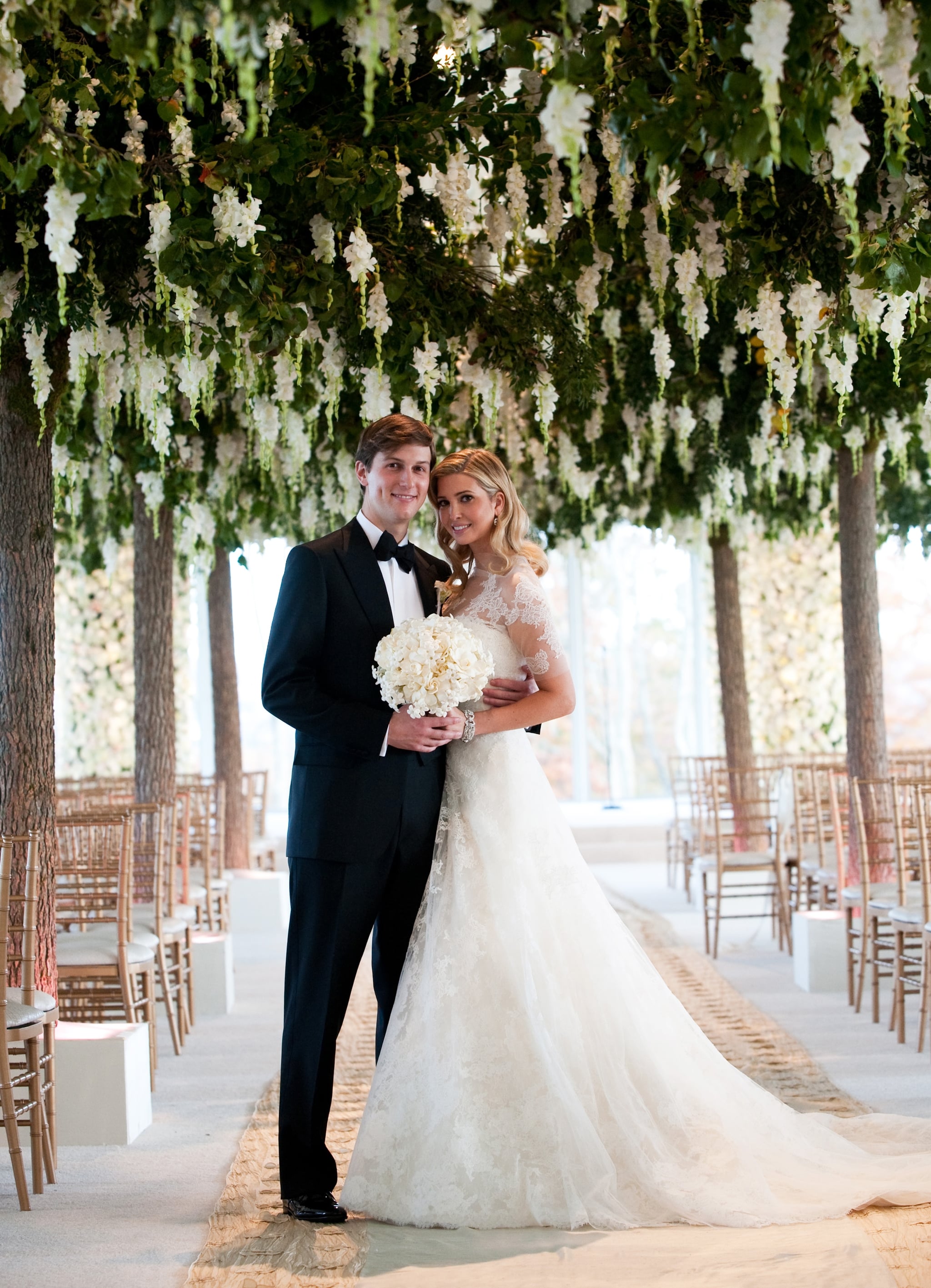 vera wang rose gold wedding dress