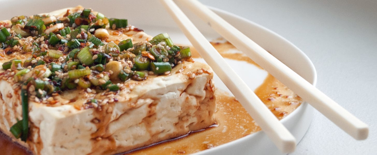 Korean Tofu With Spicy Garlic Sauce | PS Food