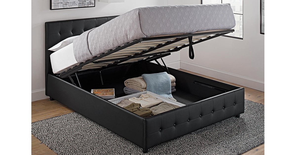 DHP Cambridge Upholstered Platform Bed If You Live in a Studio