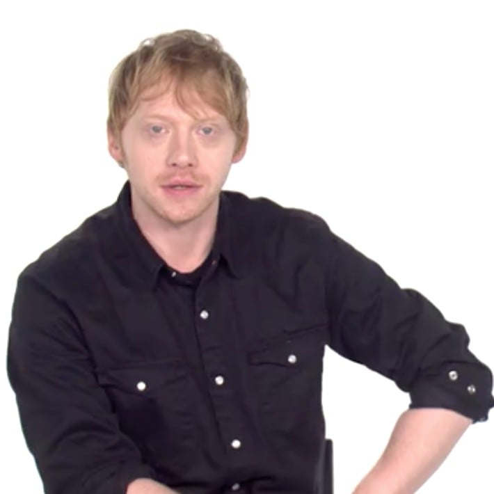 Rupert Grint Reading Ed Sheeran S Shape Of You Lyrics Popsugar Celebrity