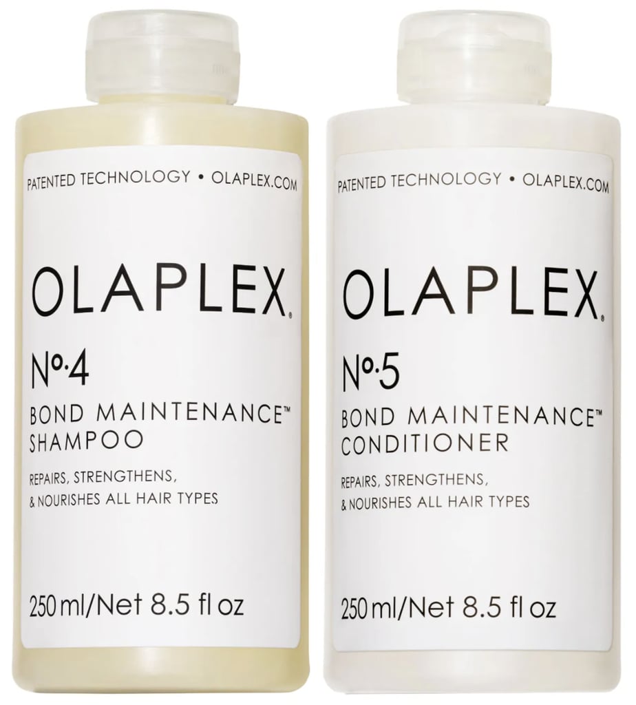 Olaplex No. 4 Bond Maintenance Shampoo and No. 5 Bond Maintenance Conditioner