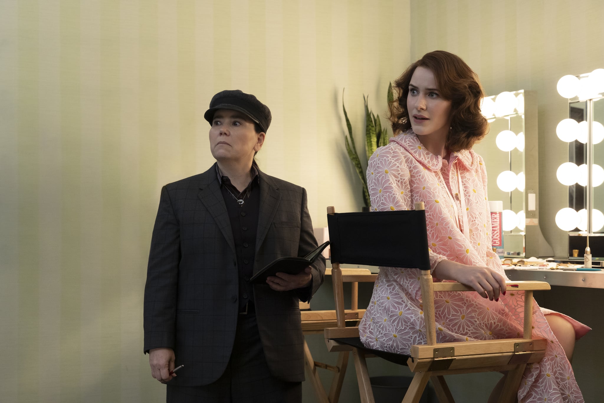 Alex Borstein (Susie), Rachel Brosnahan (Miriam 'Midge' Maisel)