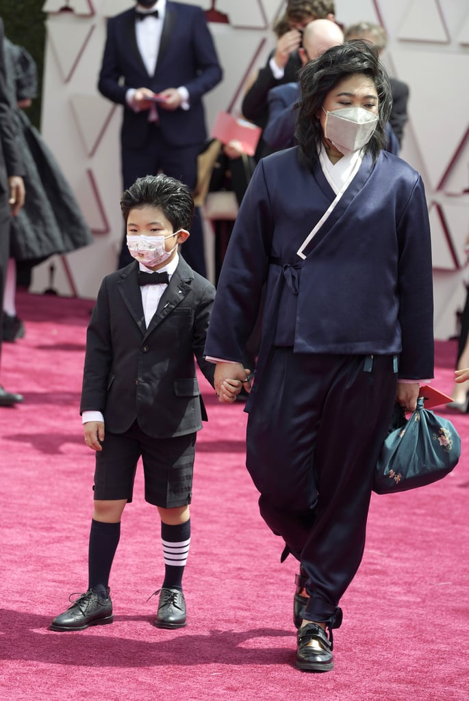 Alan Kim at the Oscars 2021