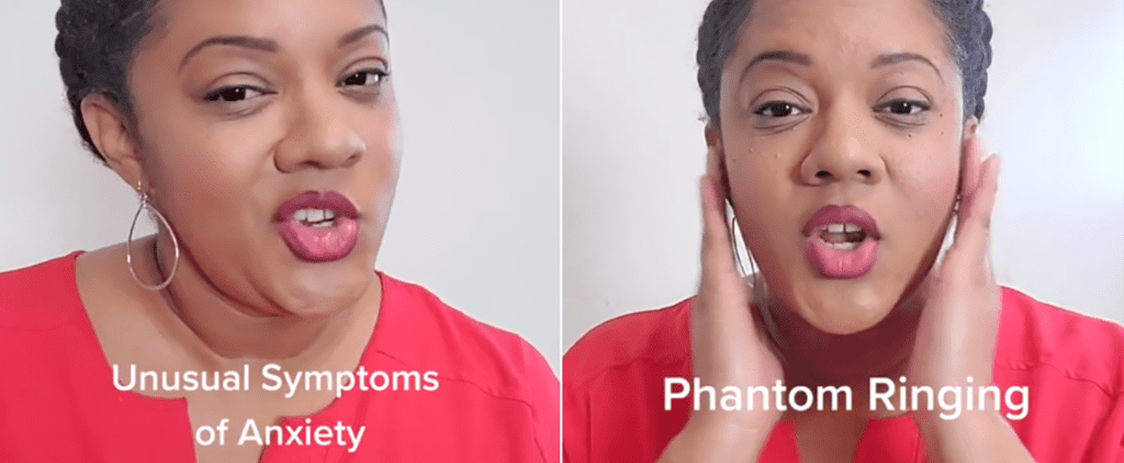 Unusual Anxiety Symptoms From Therapist on TikTok