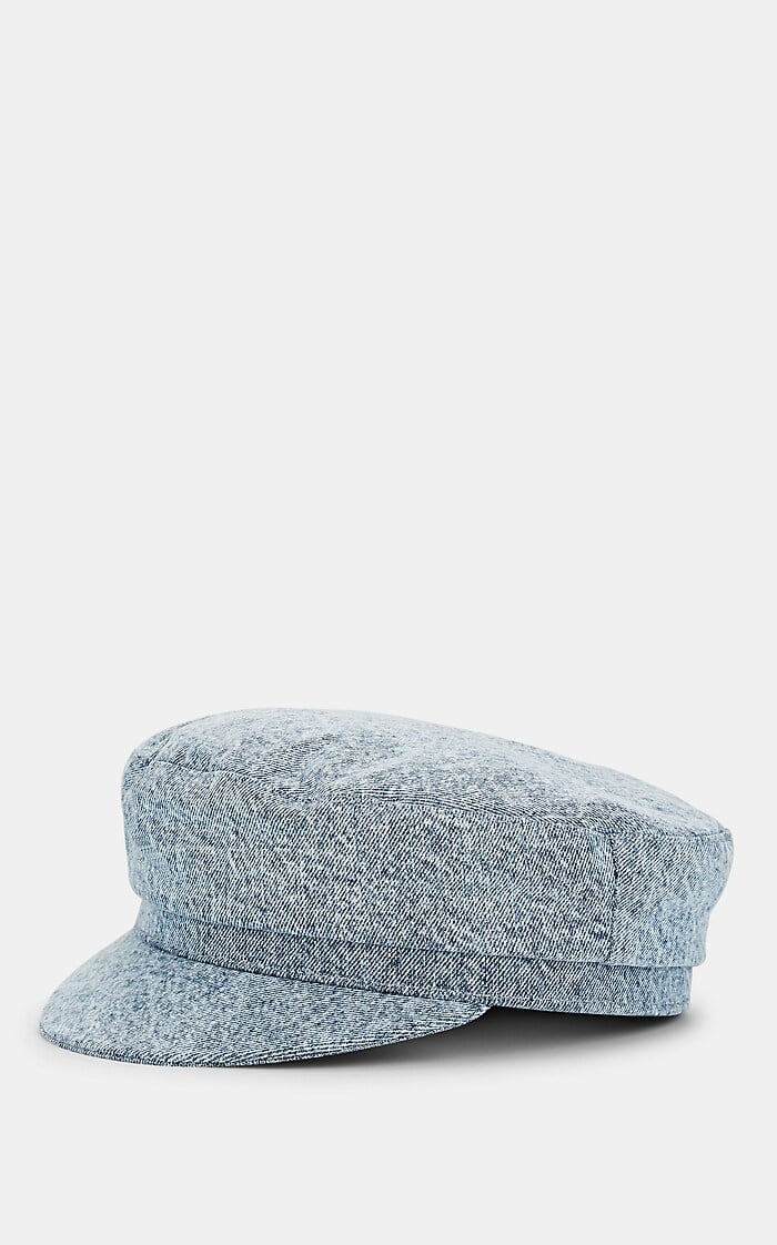 Isabel Marant Evie Denim Chauffeur Cap