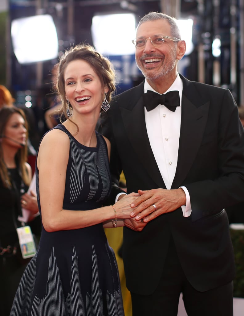 Jeff Goldblum and Emilie Livingston Cutest Pictures