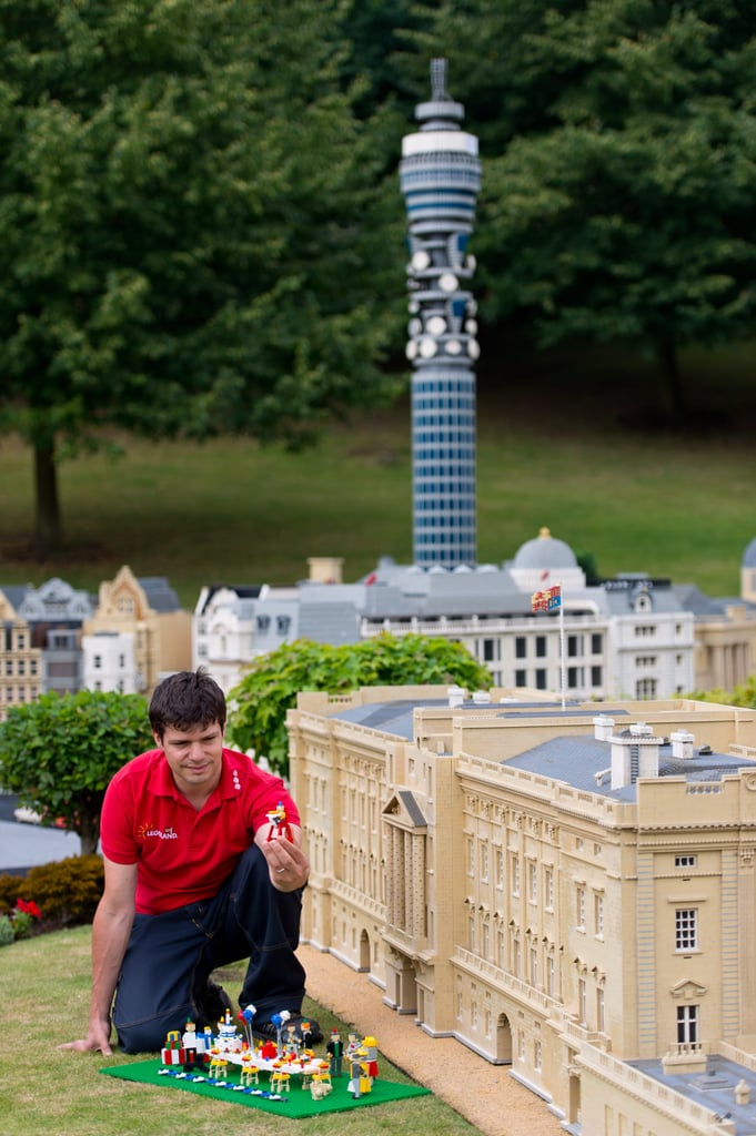 Lego Model Maker Marco Mirano Put Together the Lego-Style Royal Birthday Party