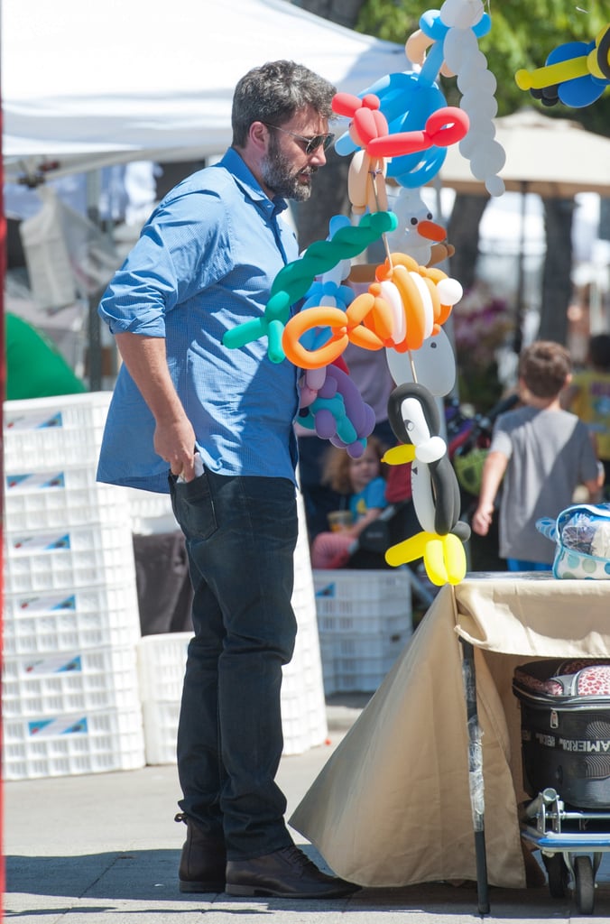 Ben Affleck and Jennifer Garner at Farmers Market in LA