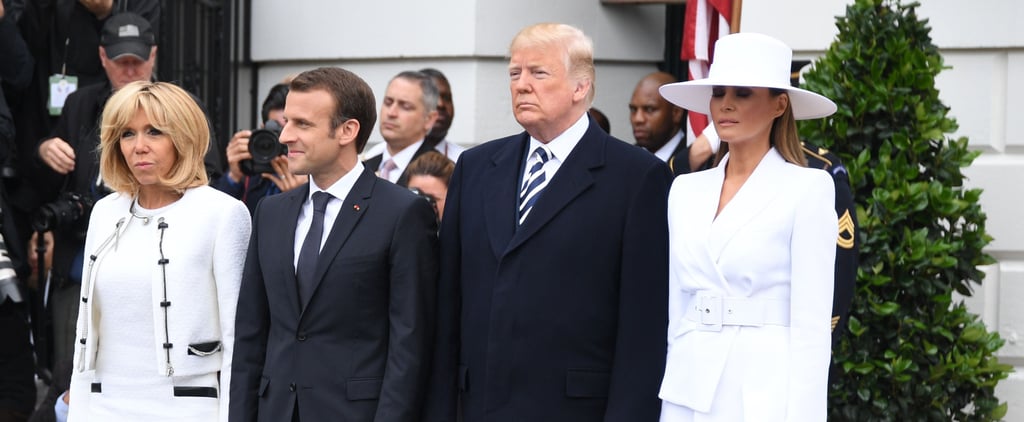 Donald Trump Trying to Hold Melania's Hand April 2018