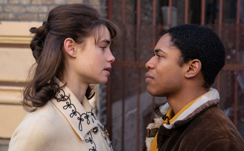 GODFATHER OF HARLEM, from left: Lucy Fry as Stella Gigante, Kelvin Harrison, Jr. as Teddy Greene, How I Got Over, (Season 1, ep. 108, aired Nov. 17, 2019). photo: David Lee / Epix / Courtesy Everett Collection