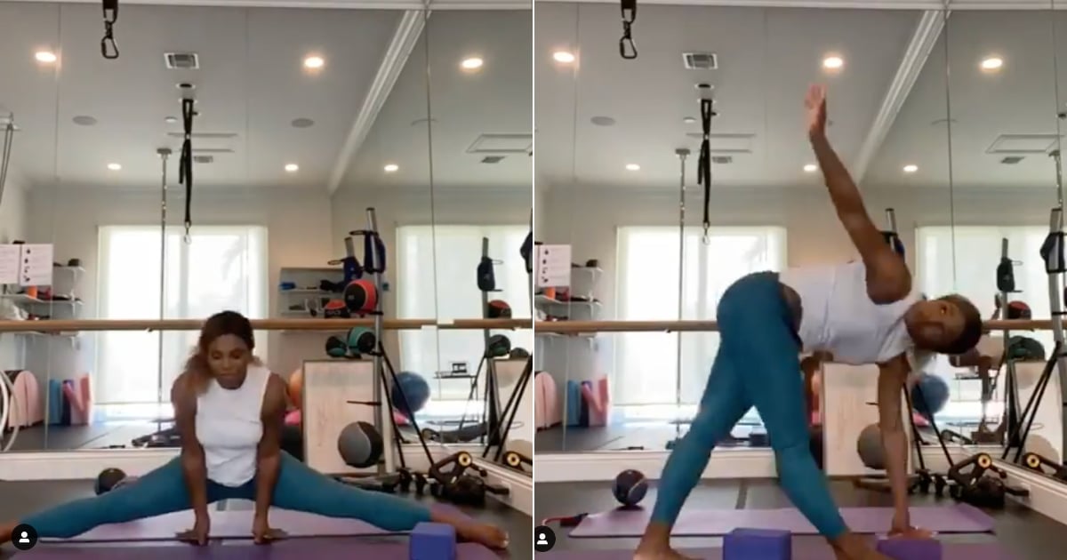 Serena Williams Shows Off Her Flexibility and Gives a Glimpse Into Her Morning Yoga Routine.jpg