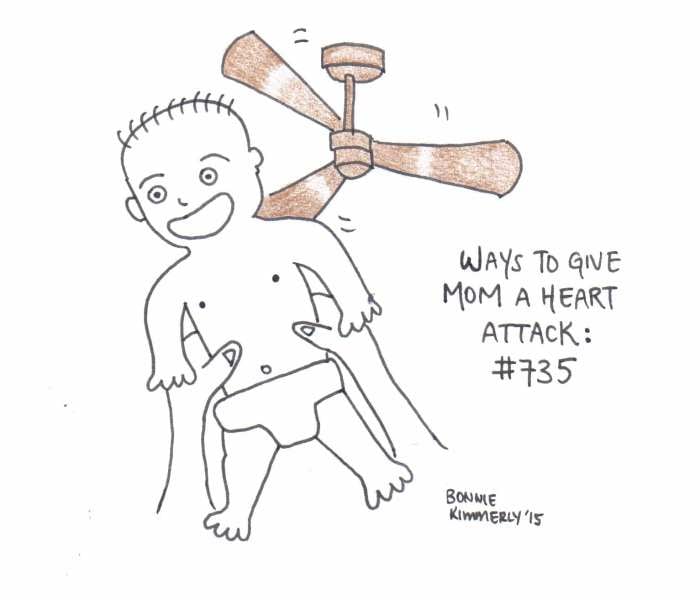 Funny Cartoons Show Struggles of New Moms