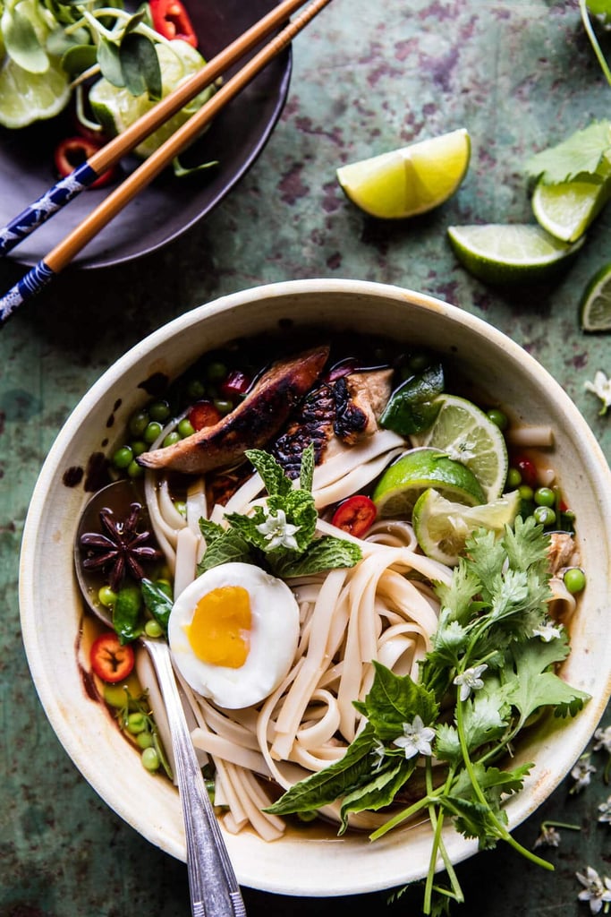 Springtime Chicken Noodle Pho | Healthy Pho Recipes | POPSUGAR Fitness ...