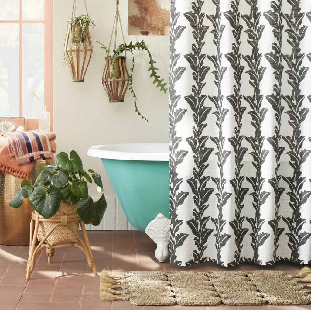 Opalhouse designed with Jungalow Botanical Leaf Print Shower Curtain