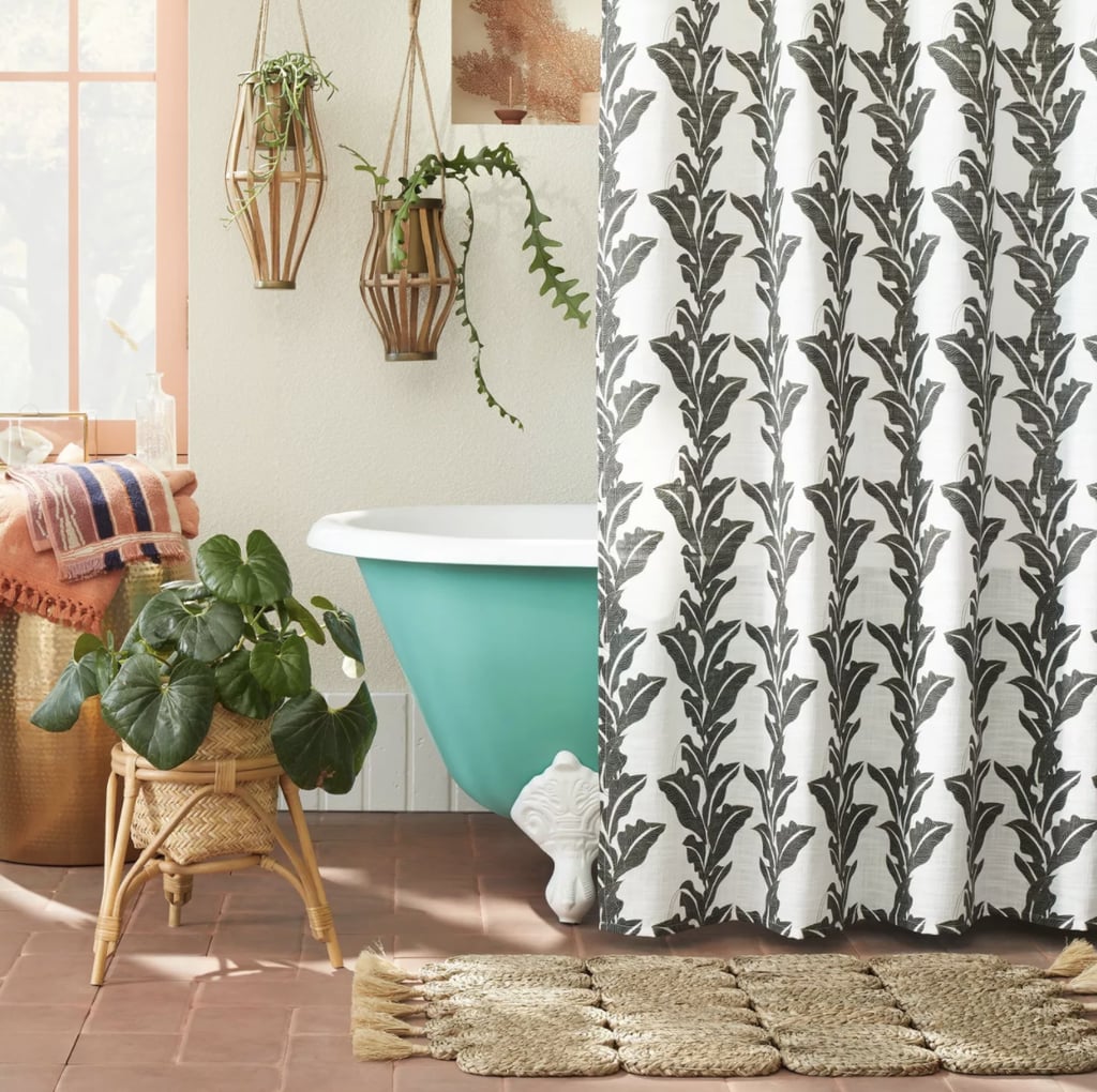 Opalhouse x Jungalow Botanical Leaf Print Shower Curtain