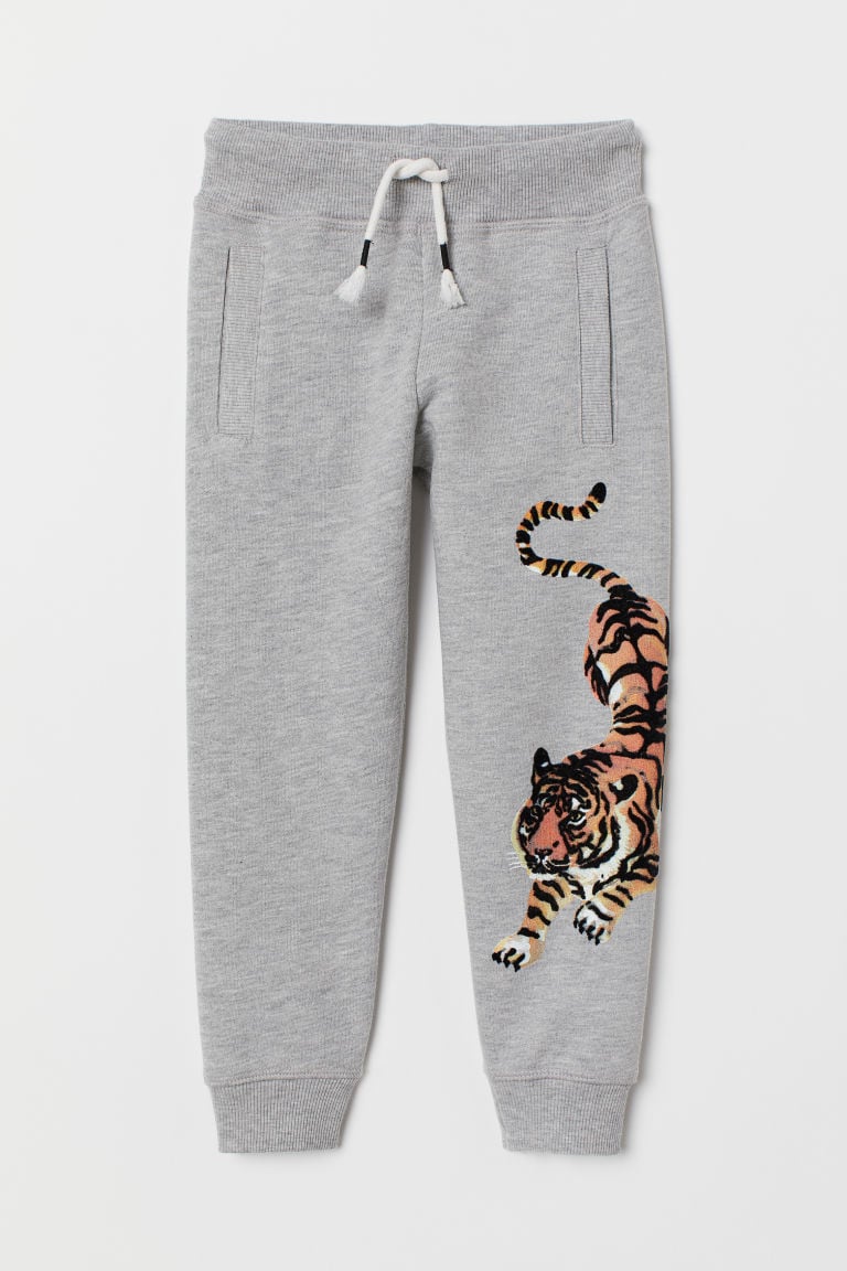 H&M Joggers with Printed Design