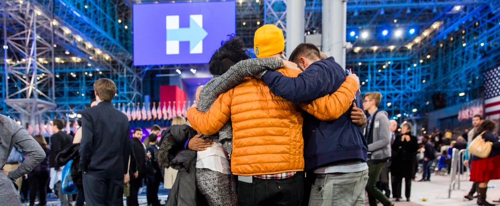 Hillary Clinton Election Night Confetti Art Project