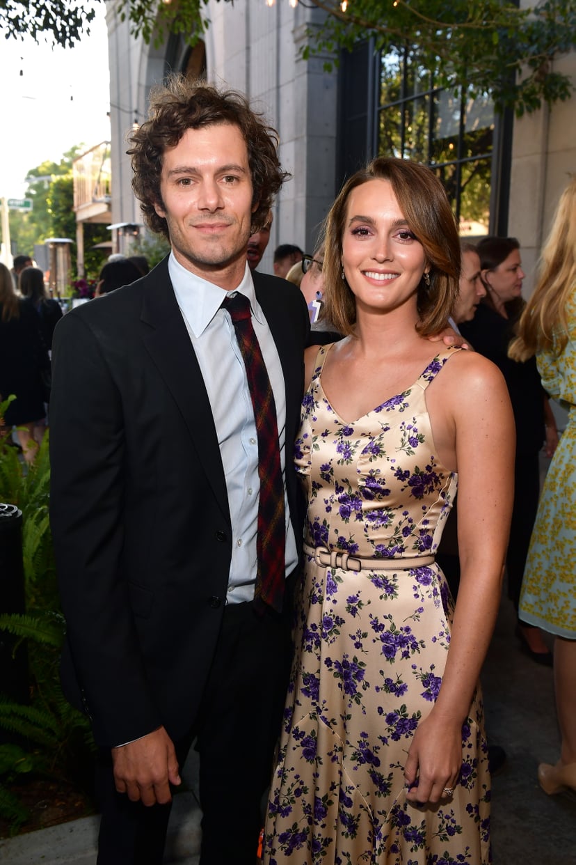 CULVER CITY, CALIFORNIA - AUGUST 19: (L-R) Adam Brody and Leighton Meester attend the LA Screening Of Fox Searchlight's 