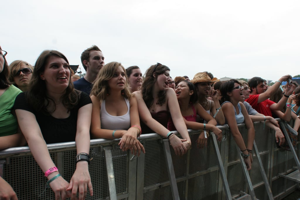 Fans belted it out themselves in 2005.