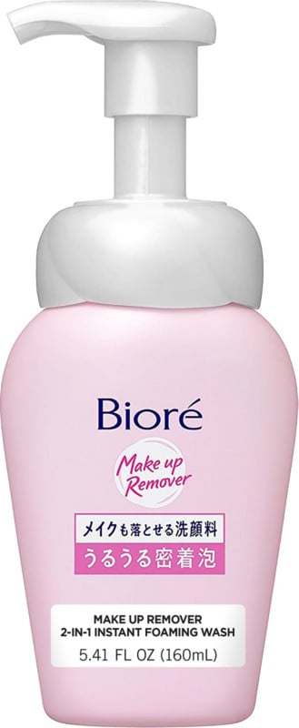 Bioré Makeup Remover 2-in-1 Instant Foaming Wash