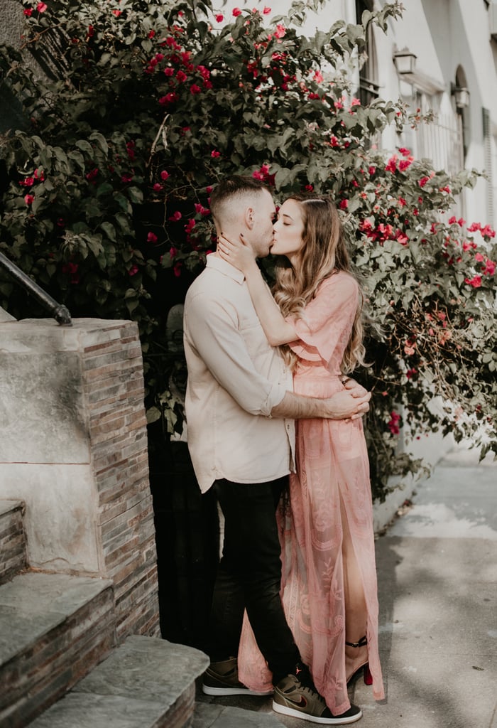Champagne and Candy Engagement Shoot