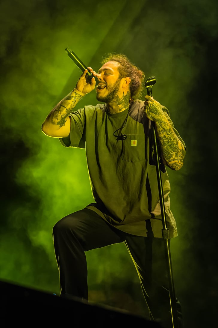 Post Malone's Best Performance Pictures POPSUGAR Celebrity UK Photo 29