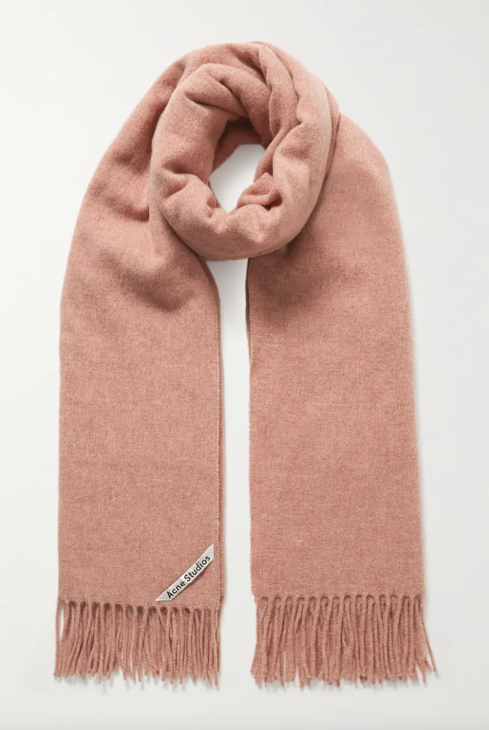 Acne Studios Fringed Wool Scarf