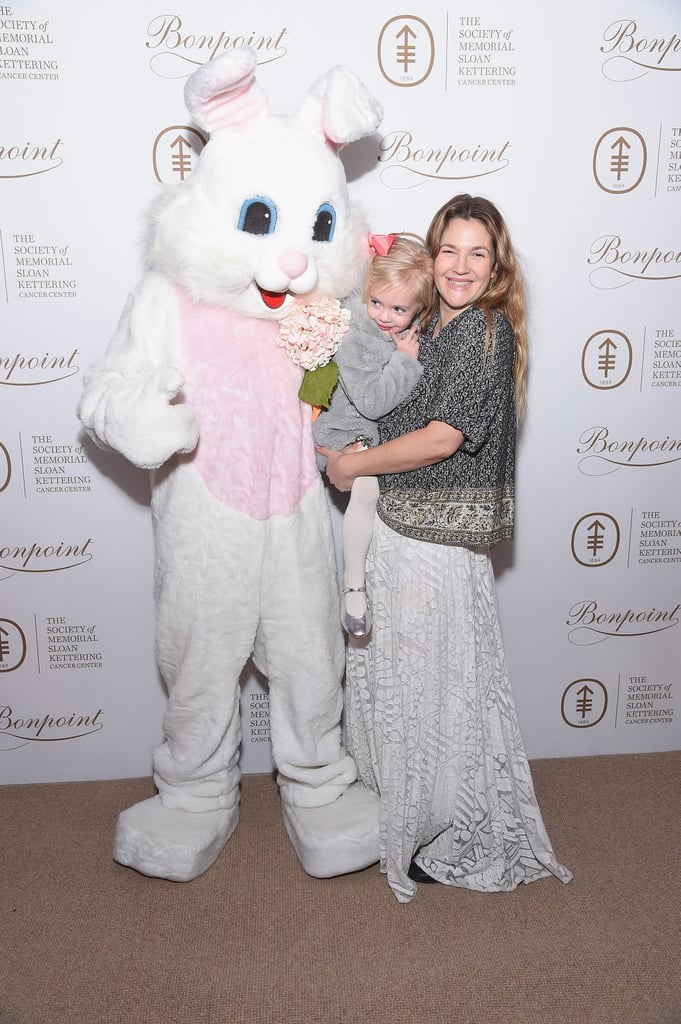 Drew Barrymore and Daughter at Society of MSK Event 2017