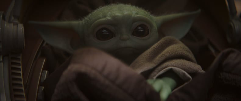 Baby Yoda in The Mandalorian Chapter 1