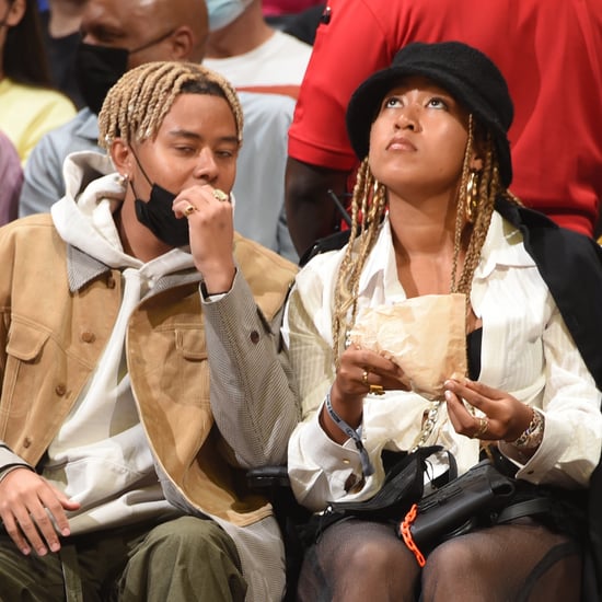 Naomi Osaka Wears Sheer Pants to Clippers Game With Cordae