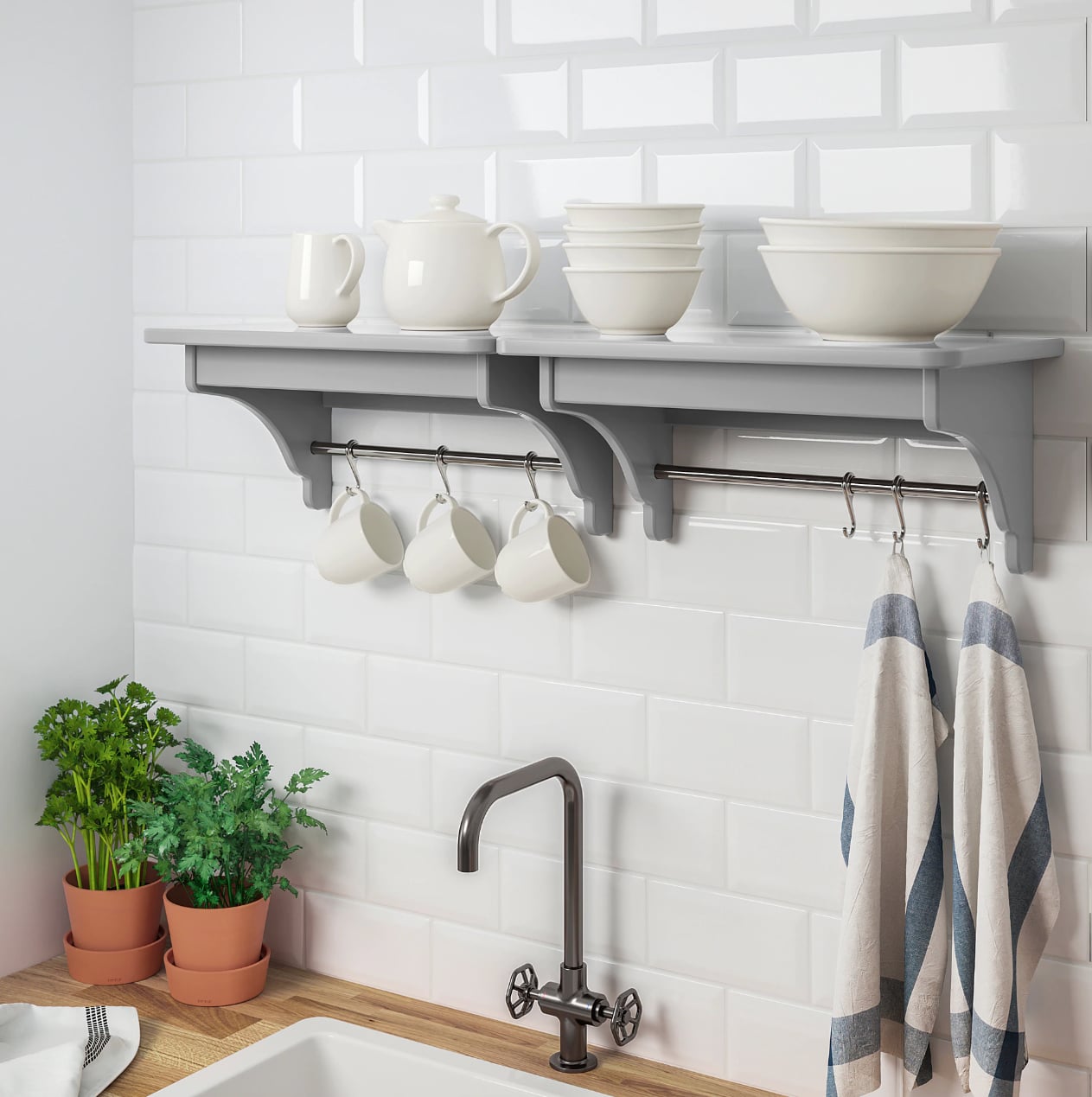 Tornviken cheap plate shelf