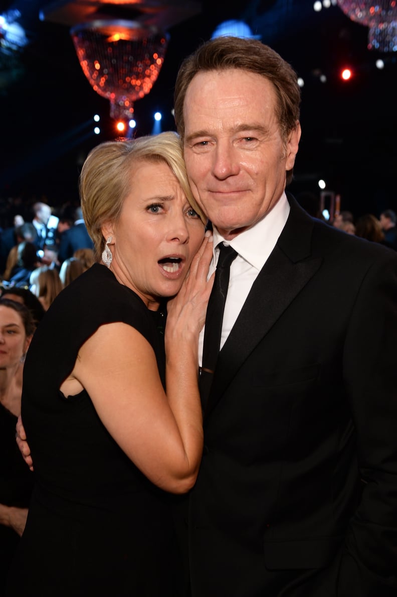 With Bryan Cranston