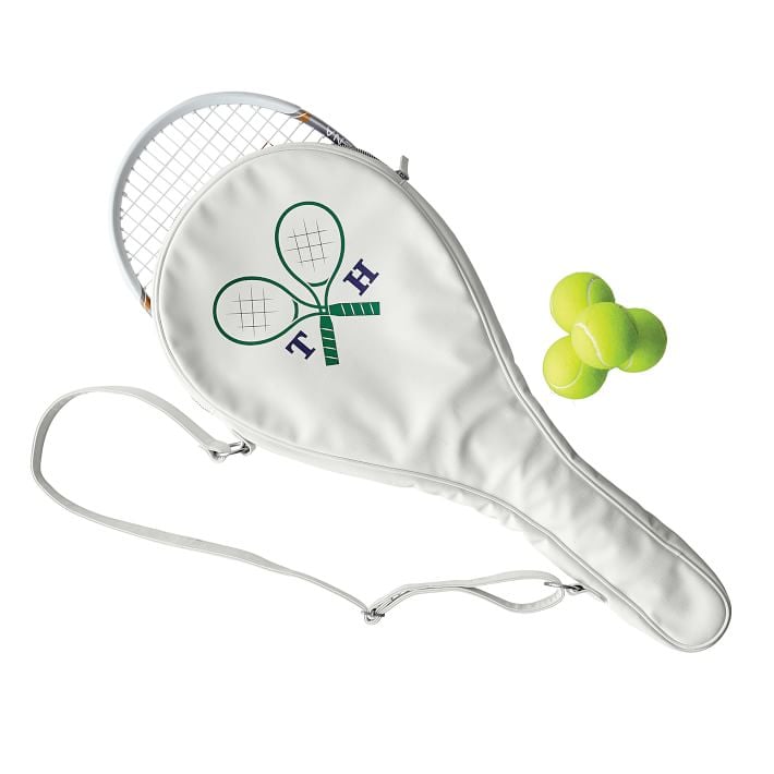 Mark & Graham Colorfield Tennis Racket Holder