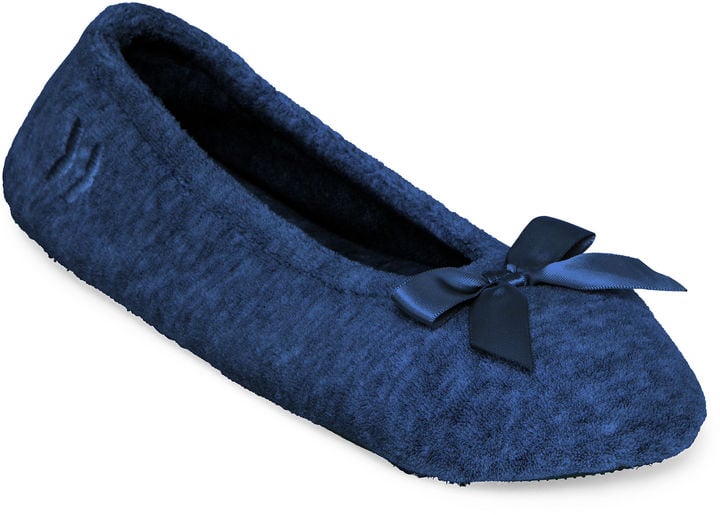 Isotoner Terry Ballerina Slippers