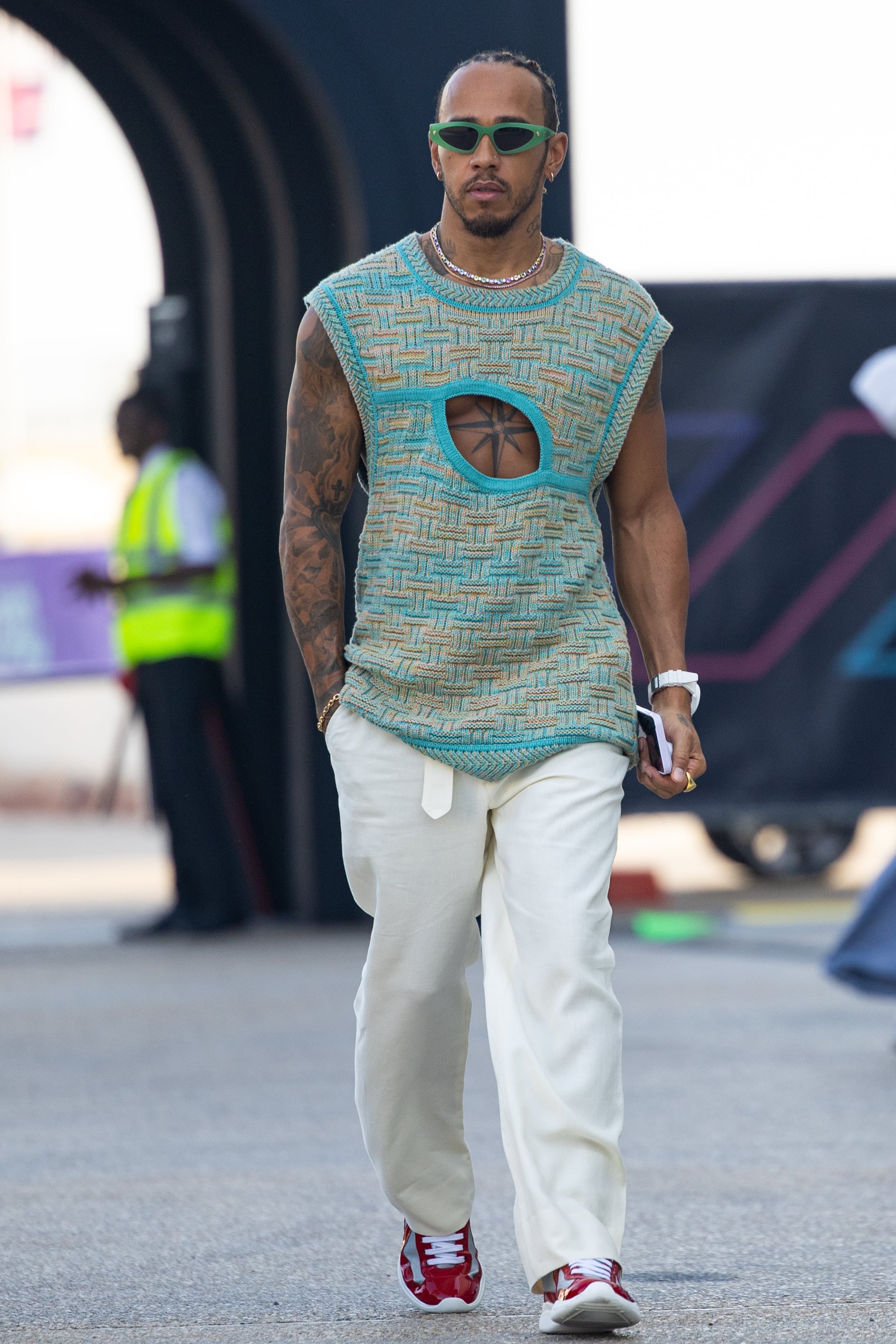 Lewis hamilton online dress code