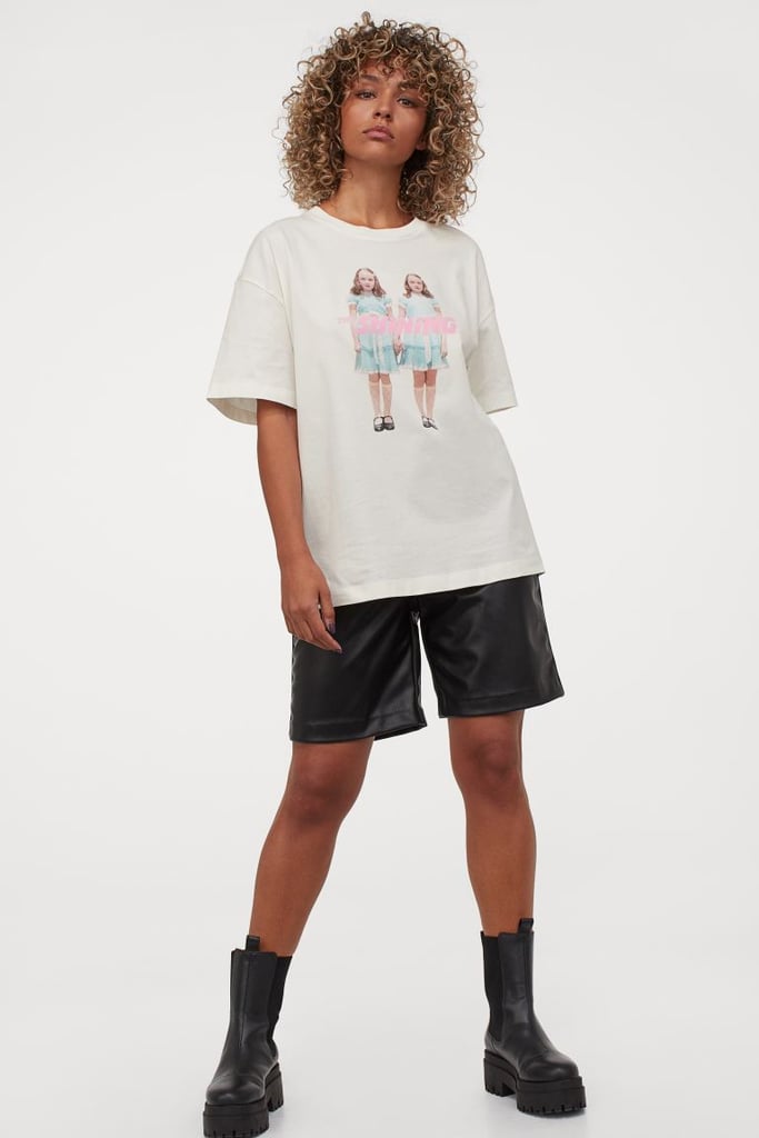 H&M Oversized Printed T-shirt