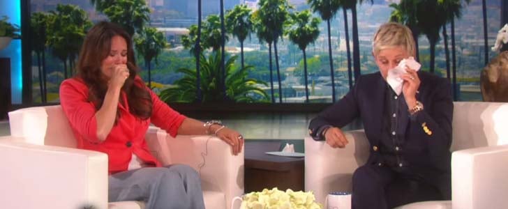 Ellen DeGeneres Cries on Show With Teacher