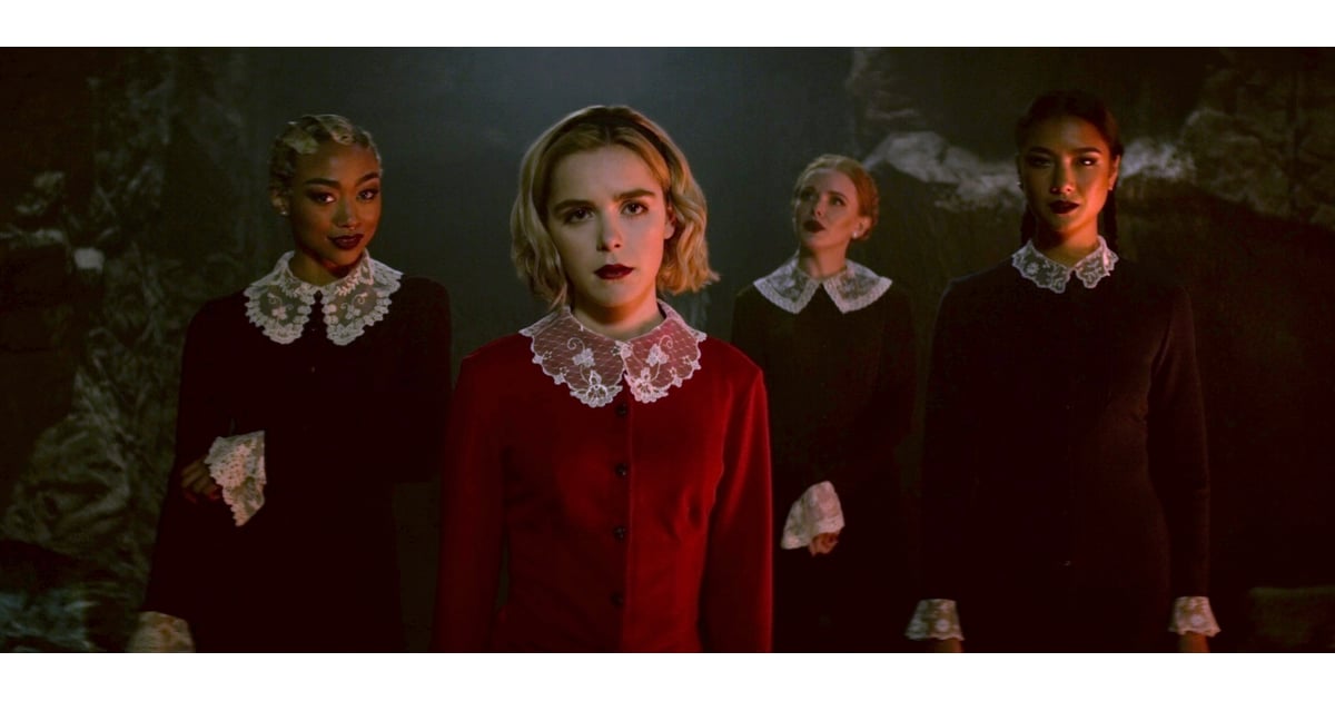 Sabrina And The Weird Sisters From Chilling Adventures Of Sabrina Pop Culture Costume Ideas 2019 Popsugar Entertainment Uk Photo 7