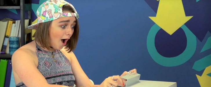 Maisie Williams Reacts to Nintendo NES