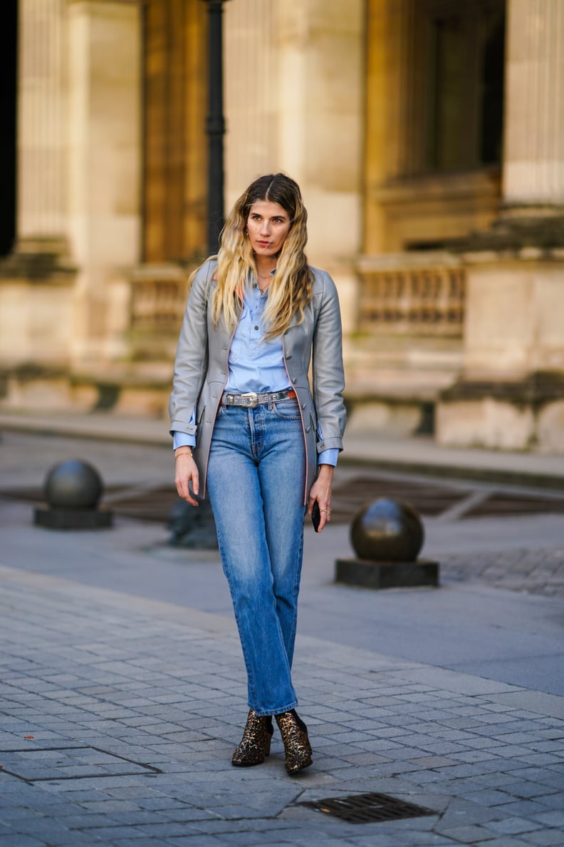 How to Wear Ankle Boots With Straight-Leg Jeans