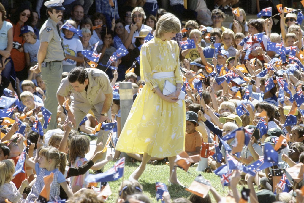 Princess Diana's Style: Going Down Under